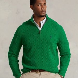 Polo Ralph Lauren Cable-Knit Wool-Cashmere Sweater